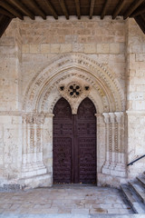 Puerta de la Iglesia de San Miguel en Brihuega, Guadalajara