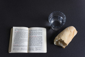 Lent, bread and water fasting