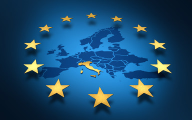 italie, europe, union eurpéenne, euro
