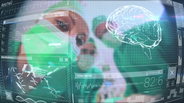 Doctors using latest technology