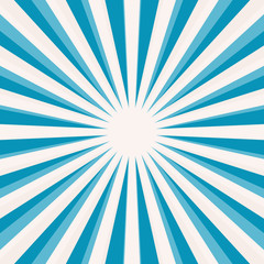 Abstract Vector Blue Star Shaped Retro Background