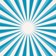Abstract Vector Blue Star Shaped Retro Background