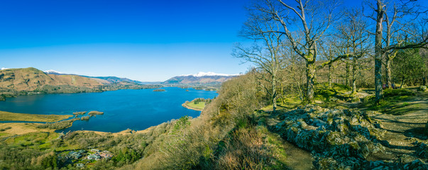 Fototapeta na wymiar Surprise View in The Lake District, Cumbria, England