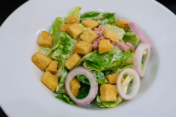 Bacon salad.