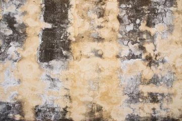 Papier Peint photo Vieux mur texturé sale Aged grunge dirty tan brown concrete texture wall background