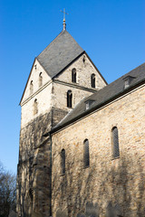 Fototapeta premium St. Peter zu Syburg auf der Hohensyburg in Dortmund, Nordrhein-Westfalen