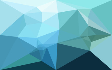 Vecteur Low Poly coloré