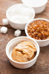 Various kinds of sugar