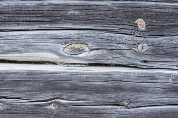 Old gray wood wall pattern. Wooden house texture. Estonian culture, architecture