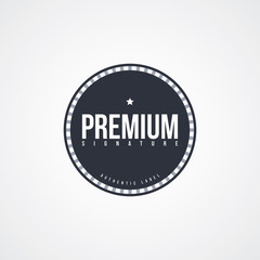 premium label theme