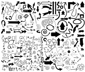 Arrow Freehand Vector