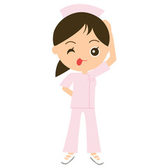 おっちょこちょい看護師