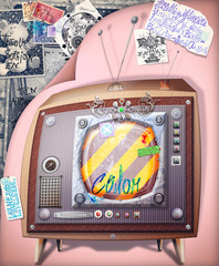 Inside with steampunk television series © Rosario Rizzo