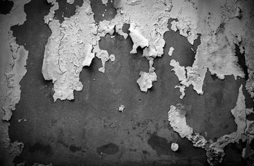 Cracked peeling wall background