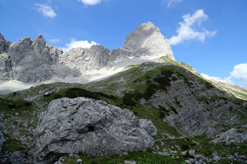 Lamsenspitze im Karwendelgebirge