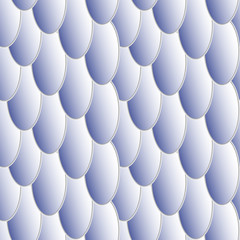 The pattern of overlapping blue ovals