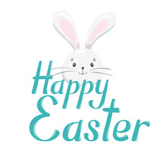 Easter vector lettering