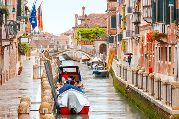 Fototapeta na wymiar Venice. City Canal.