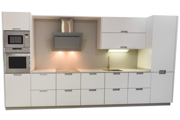 Fototapeta premium kitchen furniture isolated on a white background