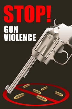 Stop Gun Violence Poster