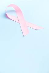 pink ribbon, breast cancer awareness symbol
