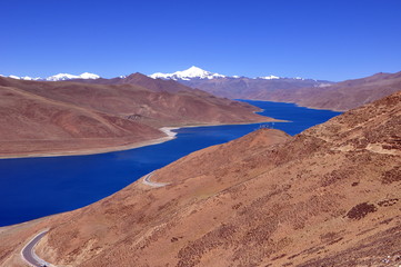 Tibet - Blauer See