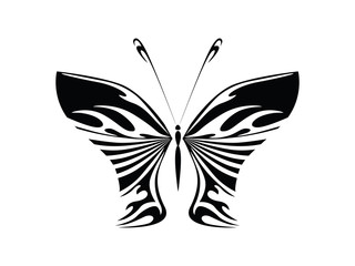 Obraz na płótnie Canvas Beautiful Butterfly Tattoo