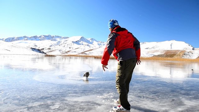 buz kalınlığı testi yapmak