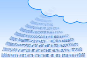 Secure storage on service cloud - concept image © Francesco Scatena