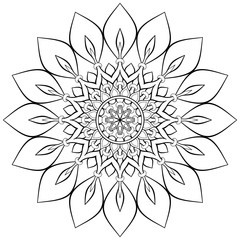 Vector indian Mandala