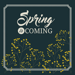Fototapeta na wymiar hello spring design