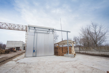 building factory wood