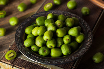 Green Organic Kiwi Berries