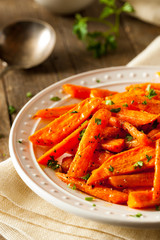Healthy Homemade Roasted Carrots