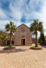 Fototapeta na wymiar Church of Assumption of Virgin Mary in Budva, Montenegro
