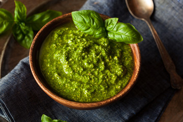 Raw Organic Green Pesto