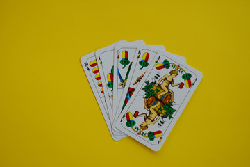 Bayerische Spielkarte Eichel
