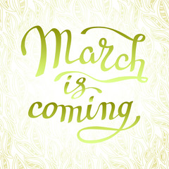 Hand drawn inspirational quote