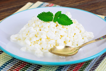 Home Dietary Fat Cottage Cheese Beaded Curd