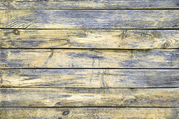 Rusty wooden  planks texture. Horizontal frame.