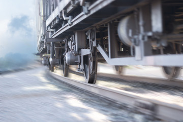 wheels of train