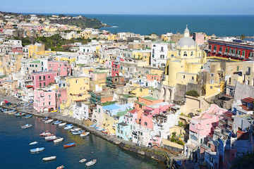 Procida Island in Italy.