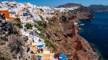 Santorini island. Greece.