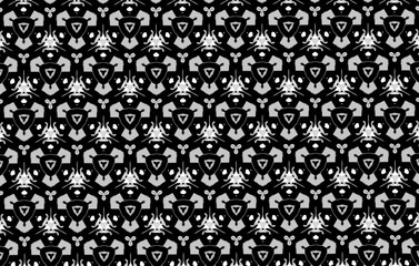 Ornament with black and white pieces. 2
