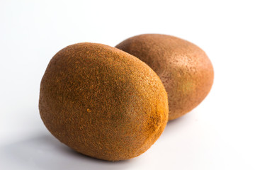 fruits on a white background.