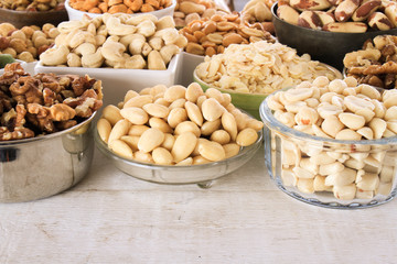 snack nut selection