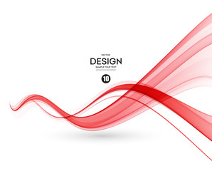 Abstract smooth wave motion illustration