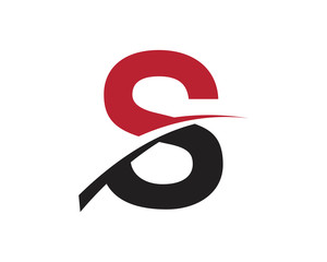 S red letter swoosh logo