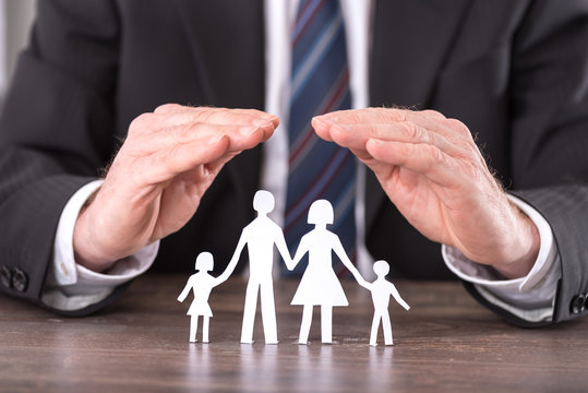 Concept of family insurance