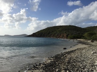 Fototapeta na wymiar caribbean island beach